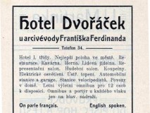 inzerát v turistickém průvodci
